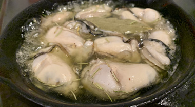 牡蠣のオイル煮