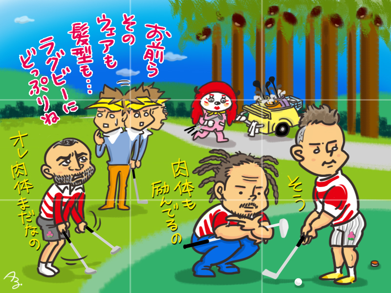 2つの絵を見比べて、違うところがいくつあるのかを答えてね