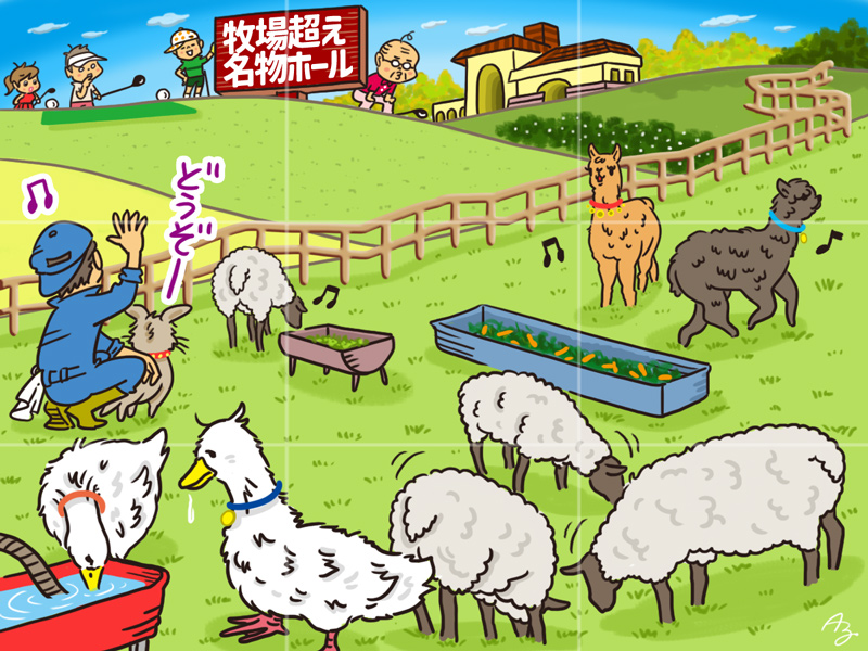 2つの絵を見比べて、違うところがいくつあるのかを答えてね